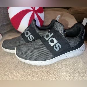 Size 6 Adidas no tie tennis shoes